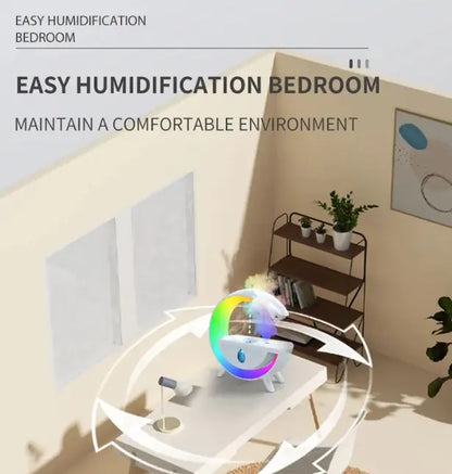 Anti-Gravity Humidifier Water Drop RGB Desk LED Night Light