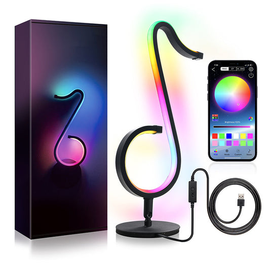 RGB Symphony Clef Table Lamp